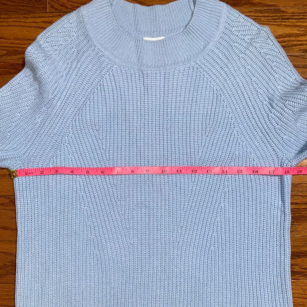 Vince Directional Ribbed Wool Cashmere Blend Crewneck Sweater Size Small - Picture 11 of 15